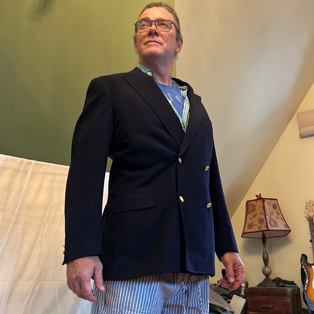 Vintage Bloomingdale’s Blazer, in arduis Fidel is buttons, 1960’s - Picture 1 of 7